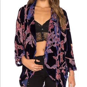 Flynn Skye Velvet Kimono